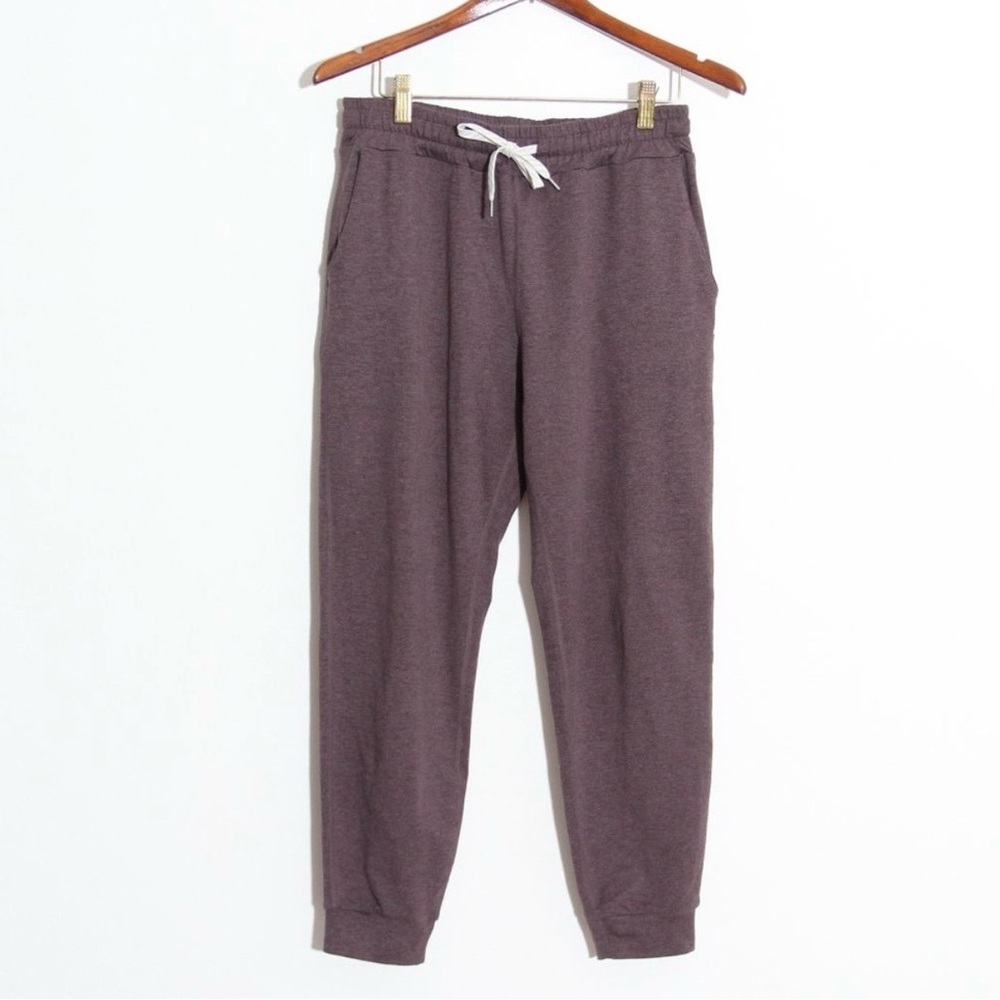 Vuori Performance Jogger Pant Smoked Plum Heather Purple DreamKnit Size Small